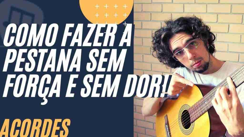 como fazer pestana no violão