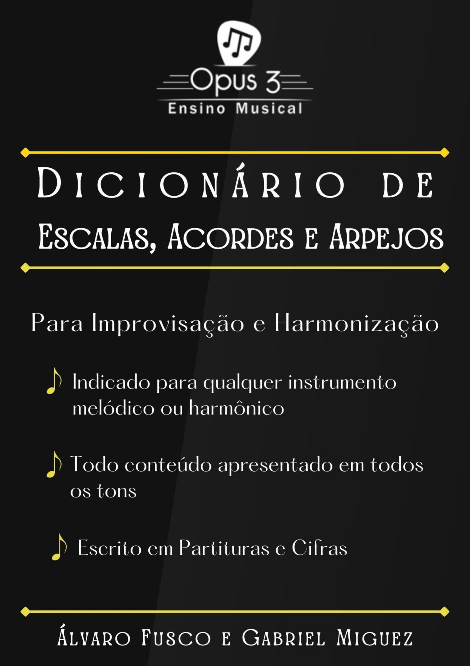 e-book: Dicionário de Escalas, Acordes e Arpejos